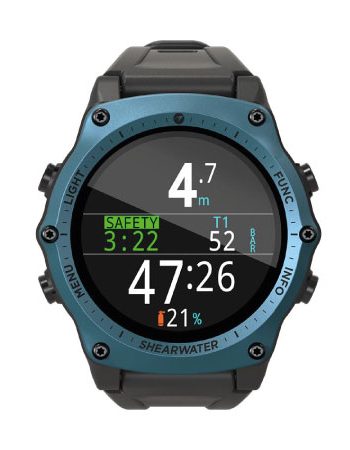 Shearwater Teric in blue