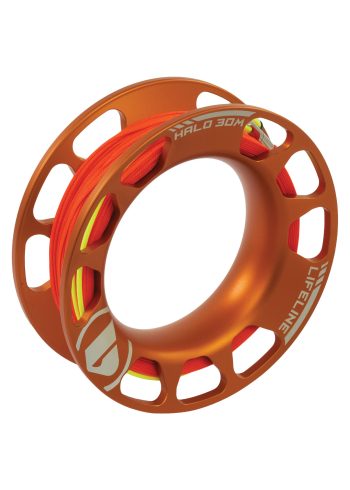 Apeks Lifeline Halo spool 30m in orange