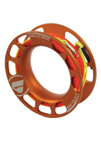Apeks Lifeline Halo spool from the left