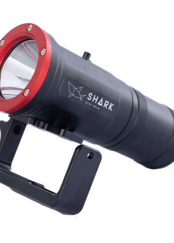 Shark Artemis Handheld Torch from the left