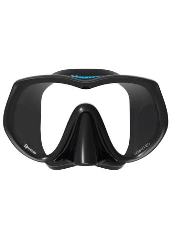 Halycon H View Mask in black from the front