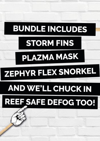 Aqualung snorkel set bundle contents