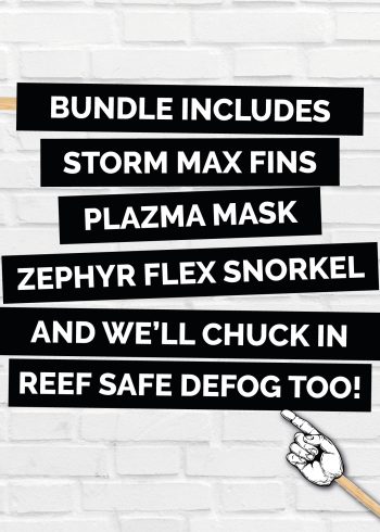 Aqualung snorkelling set bundle contents