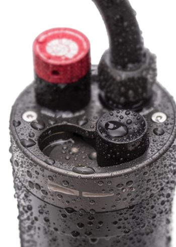 Close up of the Ammonite Accu Thermo Battery power selection