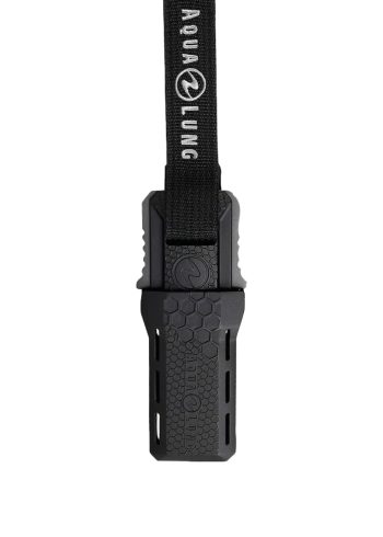 Aqualung Micro Squeeze Dive Knife in locking mechanism pouch