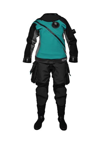 Santi ELite+ Ladies First Drysuit in turqoise