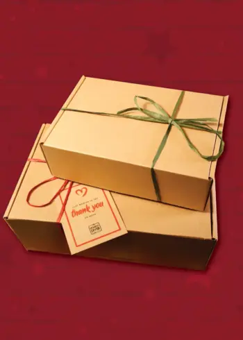 A Christmas gift set for scuba divers